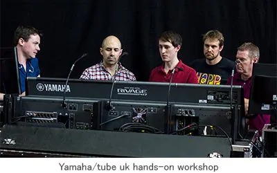 tube uk公司实现千赢国际RIVAGE PM7在英国现场的初次亮相